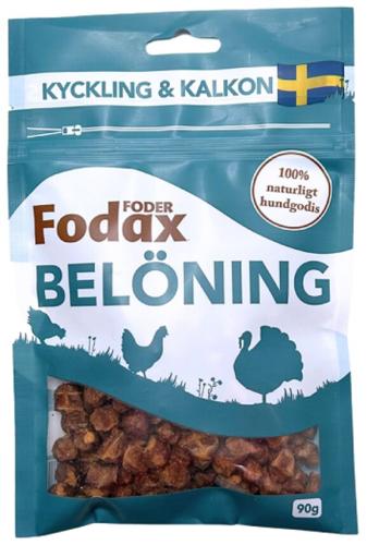 Fodax Belöning Kyckling & Kalkon 90 g