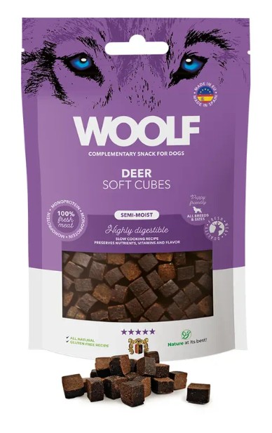 Woolf soft cubes Deer, 100 gr