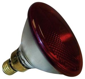Värmelampa Lågenergi, Röd 100 W