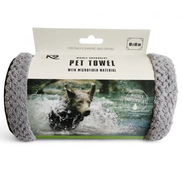 K9 Pet Towel superabsorberande microfiberhandduk