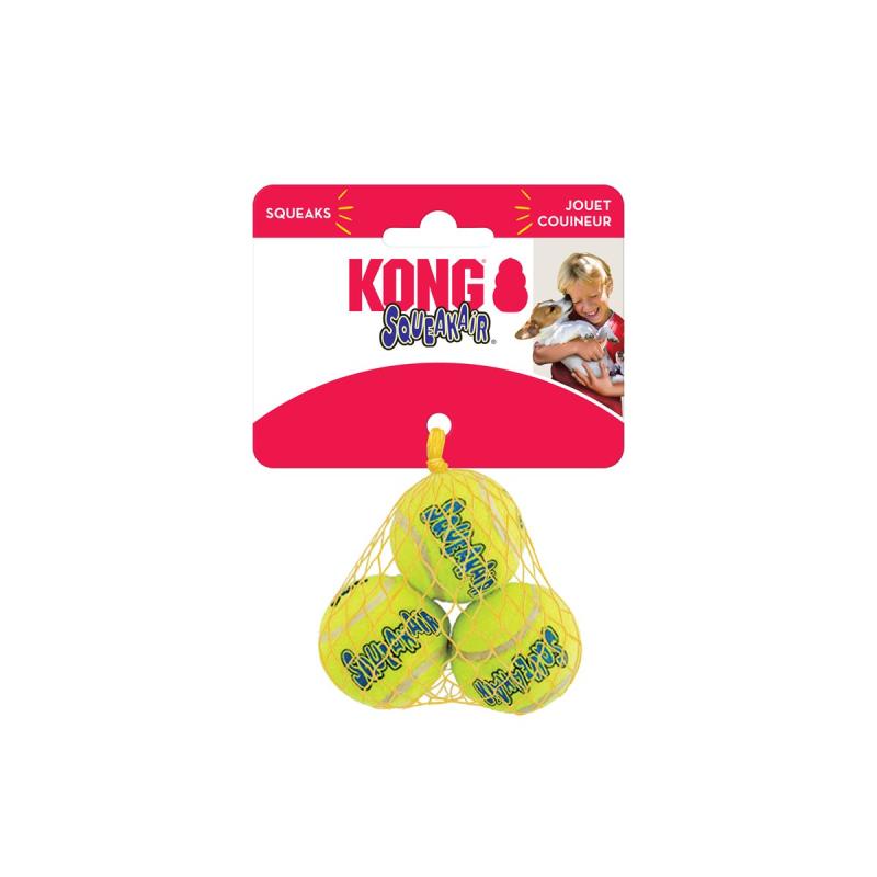 Kong SqueakAir tennisboll XS 3-pack