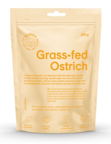 Buddy Grass-Fed Ostrich, 200 gr