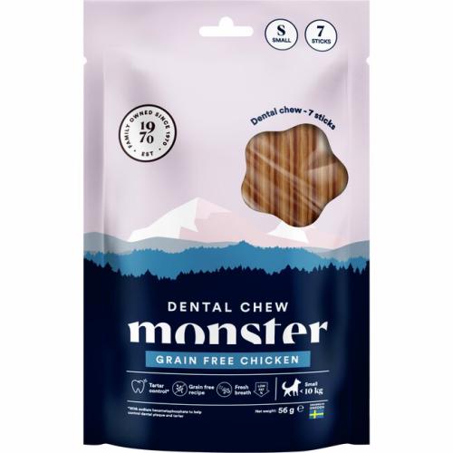 Monster Dental Chew Grain Free Chicken 7-pack