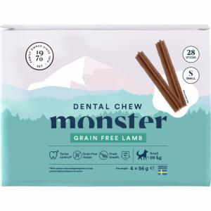 Monster Dental Chew Grain Free Lamm 28-pack