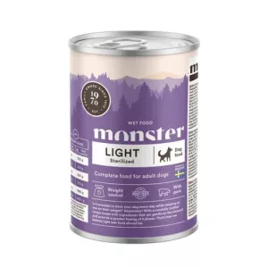 Monster Hund Adult Light/Sterilized Burk 400 g