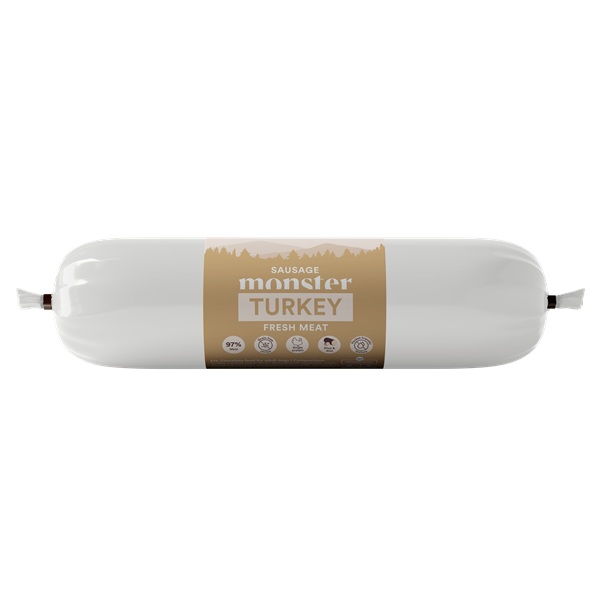 Monster Dog Sausage Turkey 200 gr