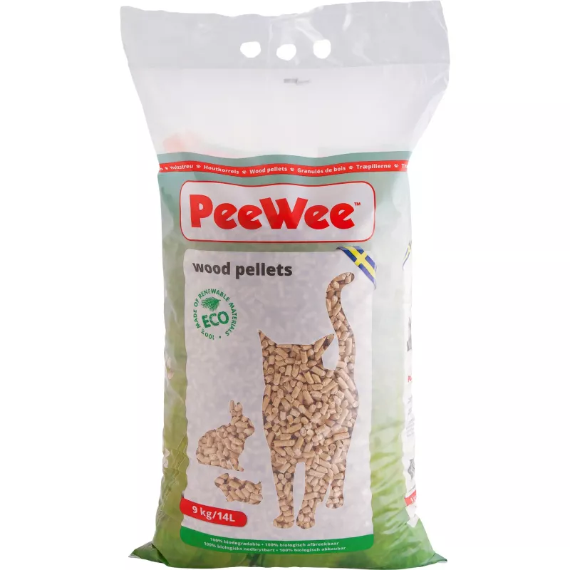 PeeWee träpellets 14 liter/9 kg