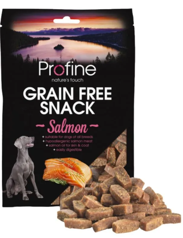 Profine Dog GrainFree Semi Moist Snack Salmon 200g