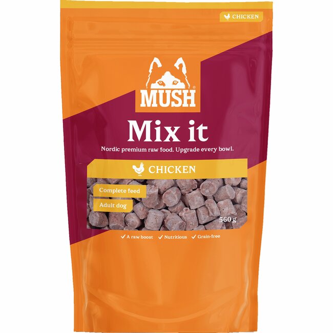Mush Mix it Frozen Kyckling 560g