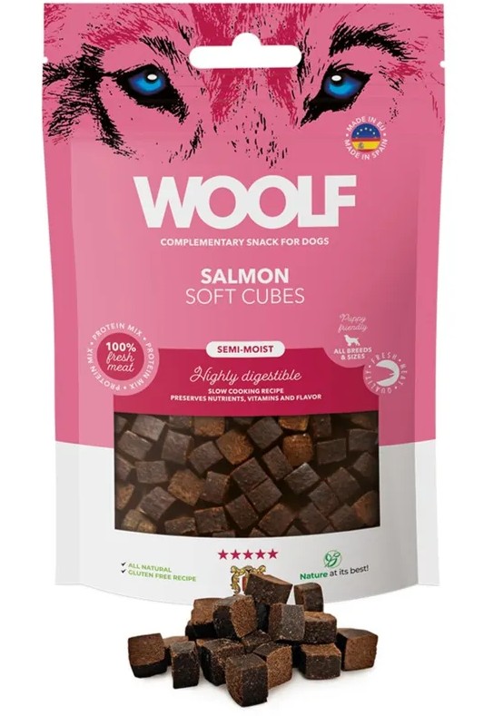 Woolf soft cubes Salmon