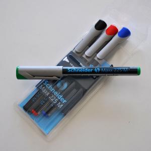 Märkpenna OH vattenlöslig - 4 färger