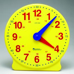 Klocka stor, förevisning 24 timmar