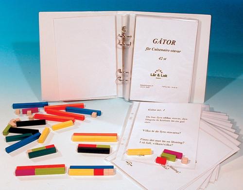 Kort - Gåtor för Cuisenairestavar