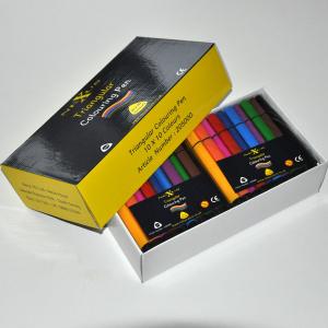 Trekantiga fiberpennor - 100 st