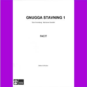Gnugga stavning 1 Rev 2 Facit 5-pack