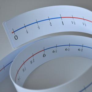 Tallinje Bråk dubbelsidig 5-pack