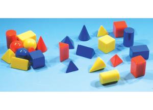 Geometriska 3D former 24-pack