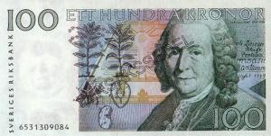 Leksakspengar - Sedlar 100 kr / 100-pack (gamla sedlar)