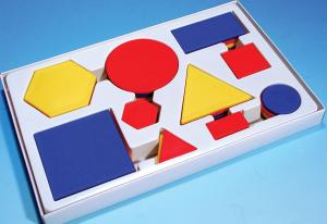 Logiska block i plast