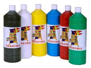 Readymix färglära 1000 ml, 6 färger