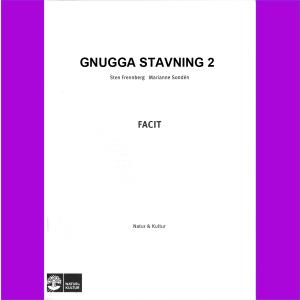 Gnugga stavning 2 Rev 2 Facit 5-pack