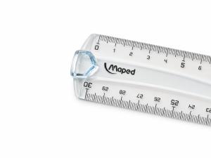 Linjaler 30 cm transparenta MAPED, 20 st