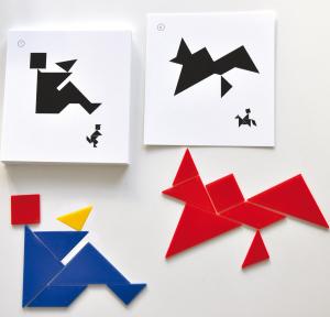 Tangram kreativa figurer
