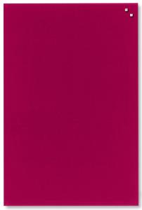 Glastavla Magnetisk 40x60 cm Röd