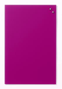 Glastavla Magnetisk 40x60 cm Rosa