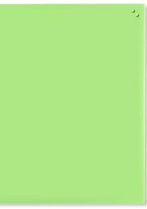 Glastavla Magnetisk 60x80 cm Ljusgrön