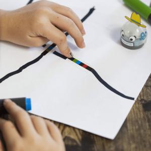Ozobot color code stickers