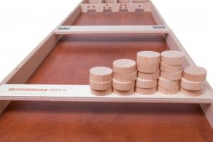 1st Set ´runda träbrickor´ till mini Jakkolo 20 st