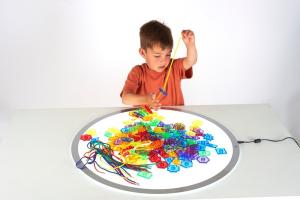 Knappar transparenta 144 pack +12 snören