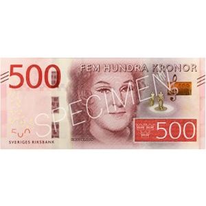 Leksakspengar - Sedlar 500 kr / 100-pack