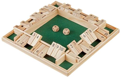Shut the box för 4 spelare