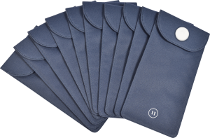 Låsbara mobilfodral 10-pack Mypauze