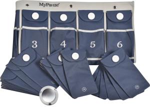 Mobilhotell MyPauze med 30 låsbara mobilfodral