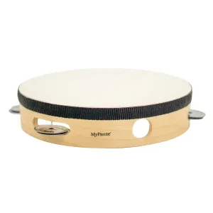Tamburin med 6 klockor, 25 cm