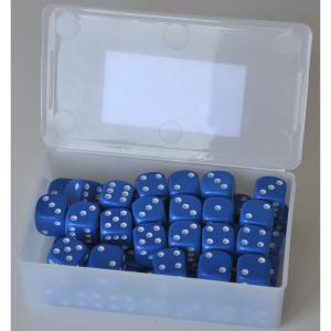 Pricktärningar 50-pack - Blå