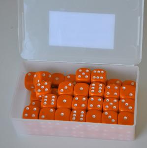 Pricktärningar 50-pack - Orange