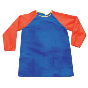 Förkläde med ärmar 3-5år längd 57cm