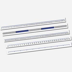 Tallinjer magnetiska 5-pack nivå 1