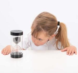 Timglas 30 min, svart