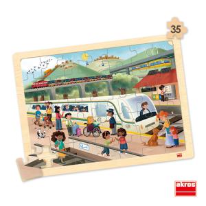 Pussel Transportmedel och kommunikation, 4 st