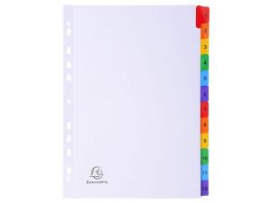 Kartongregister REGNBÅGE 1-12