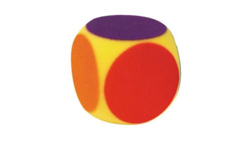 Färgtärning i skumgummi, 16 cm, 1 st