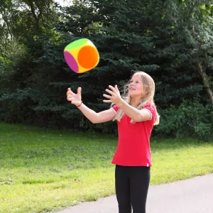 Färgtärning i skumgummi, 16 cm, 1 st