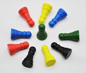 Stora spelpjäser i trä  10-pack