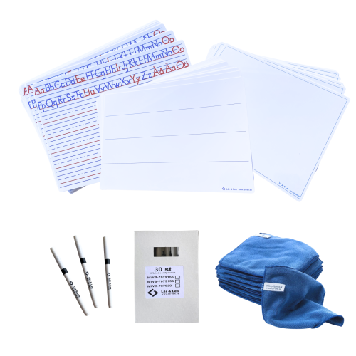 Klasspaket whiteboard A4 Svenska, 90 st