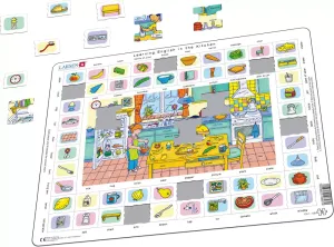 Learning English in the Kitchen Puzzle, 70 pcs